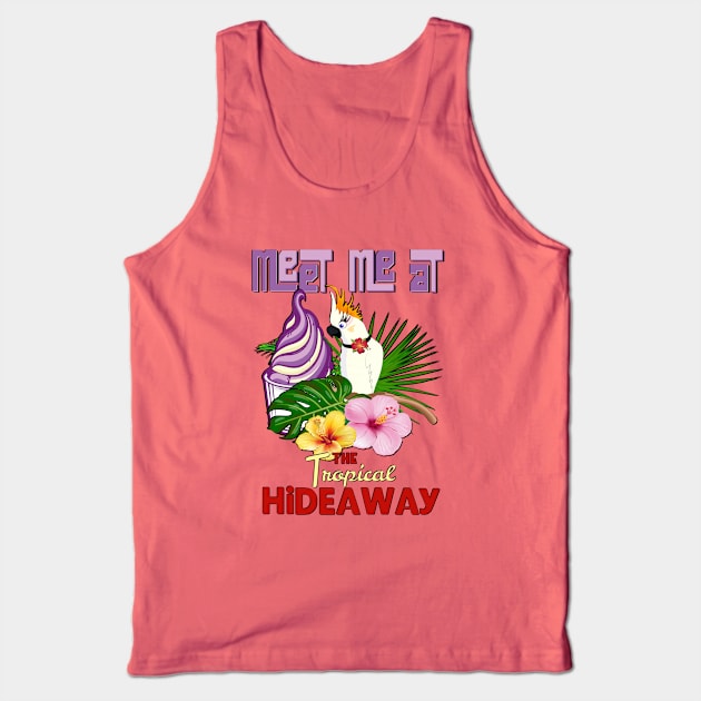 Meet me at the Hideaway Tank Top by EnchantedTikiTees